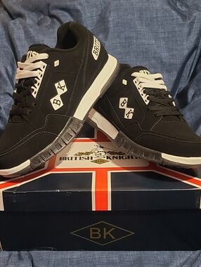 British Knights Blackout Lows, New In Original Box! Men 10.5/Women 12